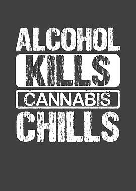 Alcohol kills cannabis