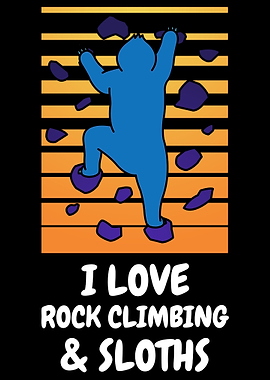 Rock Climbing Sloth