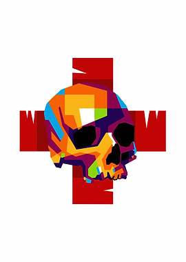 The skull is a bone struct