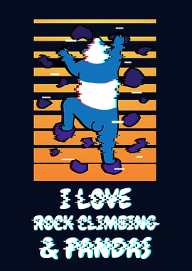 Rock Climbing Panda