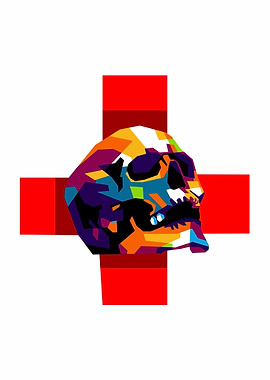 The skull is a bone struct