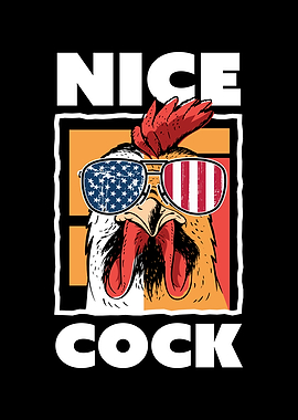 Nice Cock Funny 4th of