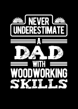 Dad with woodworking