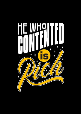 Contended Rich