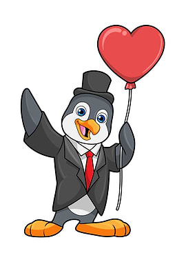 Penguin Wedding Groom