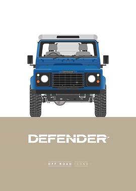 Defender blue