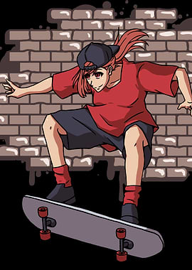 Skater Girl Anime