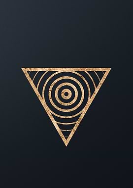 Gold Glyphs Mandalas Rune