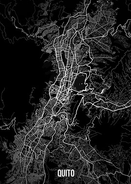 Quito dark map