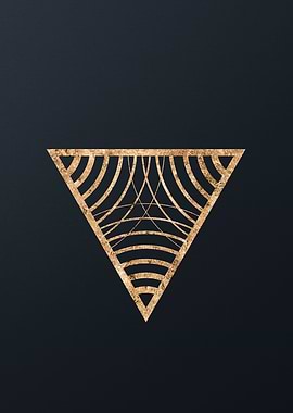 Gold Glyphs Mandalas Rune