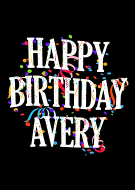 Happy Birthday Avery