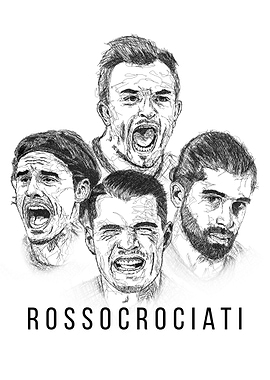 Rossocrociati Scribble art