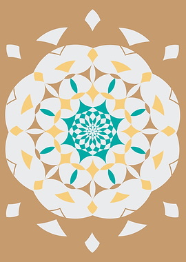 Moroccan Mandala Pattern