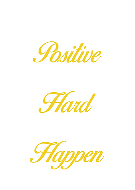 Stay Positive Saying Lucky