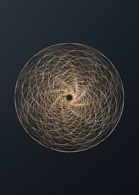 Gold Glyphs Mandalas Rune