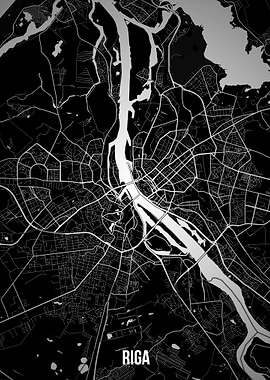 Riga dark map
