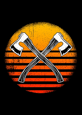 Axe Throwing Double Axes