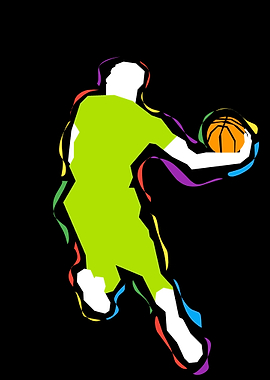 Basketball Unique Pop Art