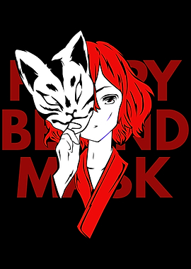 Happy Behind Mask