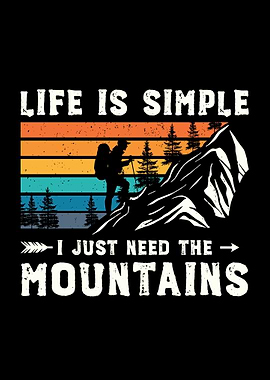 Hiking Mountaineering Gift