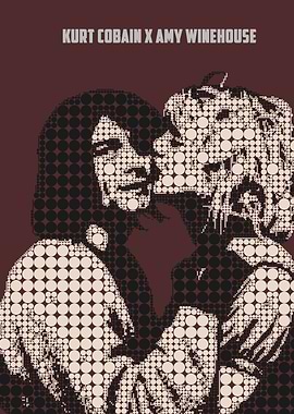 kurt cobain x amy winehous