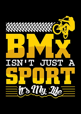 BMX bike saying