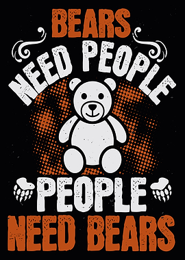 Cute Teddy Poster Displate