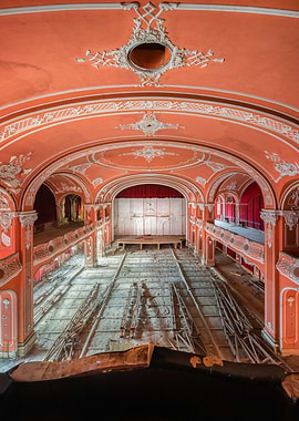 Abandoned Ballroom Hungary