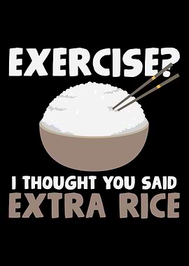 Rice Exercise Workout
