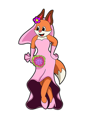 Fox Bride Wedding dress
