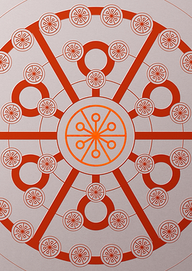 Tomato Red Orange Glyph