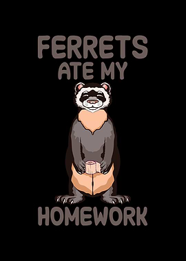Ferret ate my homework