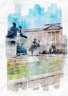 Buckingham Palace Portrait