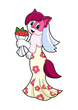 Cat Bride Wedding dress