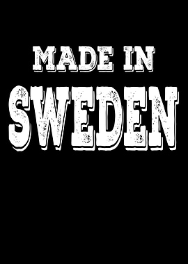 Born in Sweden gift