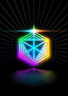 Prismatic Neon Magic Seal