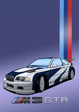 BMW M3 GTR NFS Most Wanted