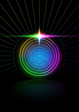 Prismatic Neon Magic Seal