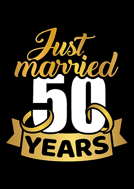 Just married 50 years gold