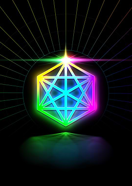 Prismatic Neon Magic Seal