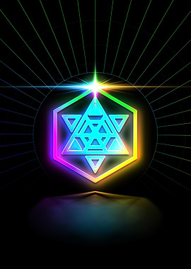 Prismatic Neon Magic Seal