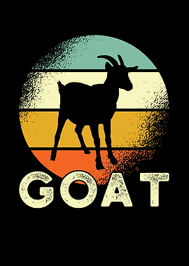 Goat Retro Sunset