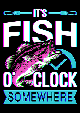 Retro Fishing Fisherman