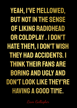 Liam Gallagher Quotes