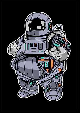 Fat Astronaut Robot