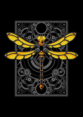 Steampunk Dragonfly