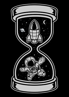 Astronaut Clock