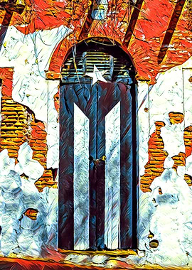 Puerto rican black flag