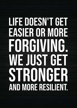 Get Stronger and Resilient