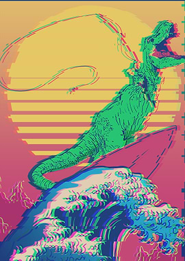 Fishing Dinosaur TRex